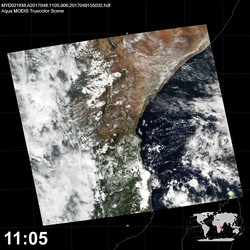 Level 1B Image at: 1105 UTC