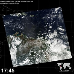 Level 1B Image at: 1745 UTC