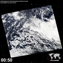 Level 1B Image at: 0050 UTC