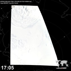 Level 1B Image at: 1705 UTC