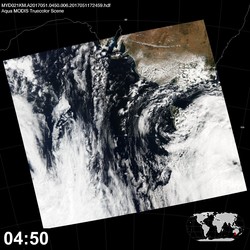 Level 1B Image at: 0450 UTC