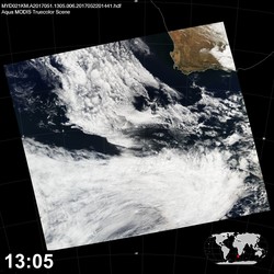 Level 1B Image at: 1305 UTC