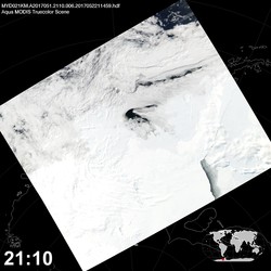 Level 1B Image at: 2110 UTC