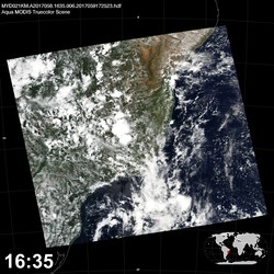 Level 1B Image at: 1635 UTC