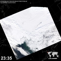 Level 1B Image at: 2335 UTC