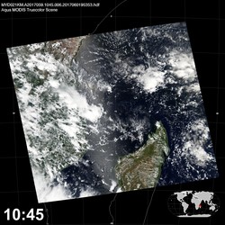 Level 1B Image at: 1045 UTC