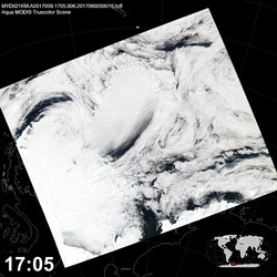 Level 1B Image at: 1705 UTC