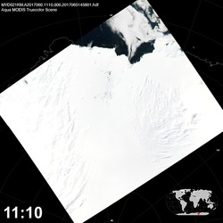 Level 1B Image at: 1110 UTC