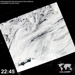 Level 1B Image at: 2245 UTC