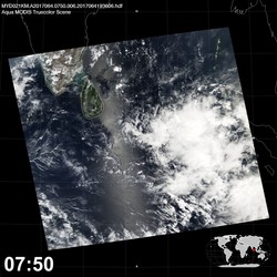 Level 1B Image at: 0750 UTC