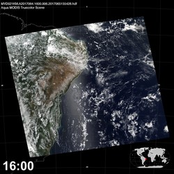 Level 1B Image at: 1600 UTC