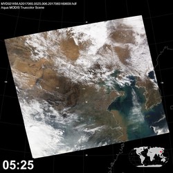 Level 1B Image at: 0525 UTC