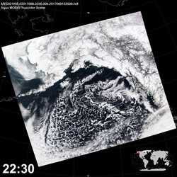 Level 1B Image at: 2230 UTC