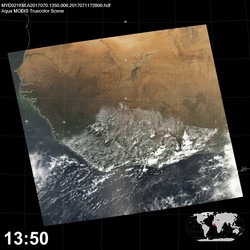 Level 1B Image at: 1350 UTC