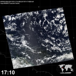 Level 1B Image at: 1710 UTC