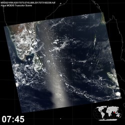 Level 1B Image at: 0745 UTC