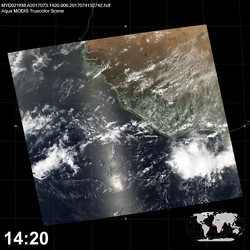 Level 1B Image at: 1420 UTC