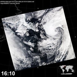 Level 1B Image at: 1610 UTC