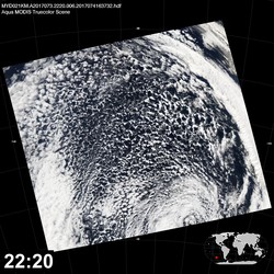 Level 1B Image at: 2220 UTC