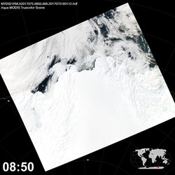 Level 1B Image at: 0850 UTC