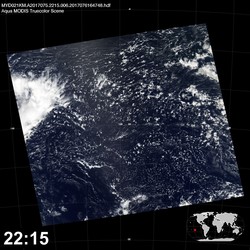 Level 1B Image at: 2215 UTC