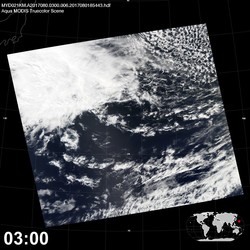 Level 1B Image at: 0300 UTC