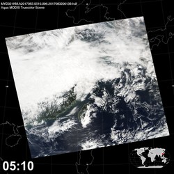 Level 1B Image at: 0510 UTC