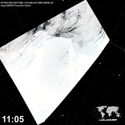 Level 1B Image at: 1105 UTC