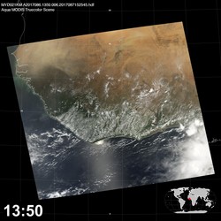 Level 1B Image at: 1350 UTC