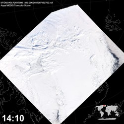 Level 1B Image at: 1410 UTC