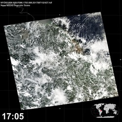 Level 1B Image at: 1705 UTC