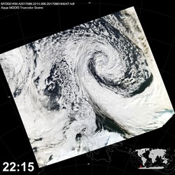 Level 1B Image at: 2215 UTC