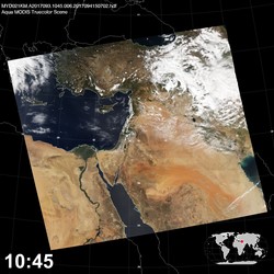 Level 1B Image at: 1045 UTC