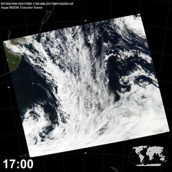 Level 1B Image at: 1700 UTC