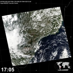 Level 1B Image at: 1705 UTC