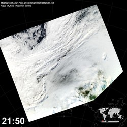 Level 1B Image at: 2150 UTC