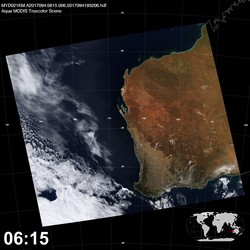 Level 1B Image at: 0615 UTC