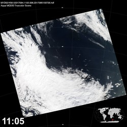 Level 1B Image at: 1105 UTC