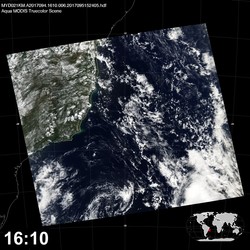 Level 1B Image at: 1610 UTC