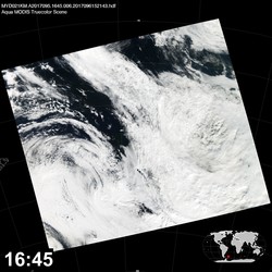 Level 1B Image at: 1645 UTC