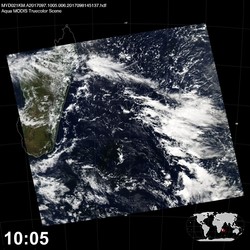 Level 1B Image at: 1005 UTC