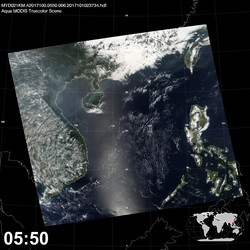 Level 1B Image at: 0550 UTC