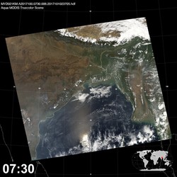 Level 1B Image at: 0730 UTC