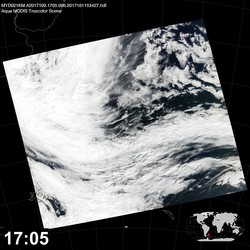 Level 1B Image at: 1705 UTC