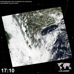 Level 1B Image at: 1710 UTC