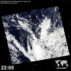 Level 1B Image at: 2205 UTC