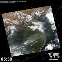 Level 1B Image at: 0530 UTC