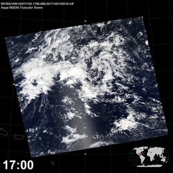 Level 1B Image at: 1700 UTC