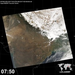 Level 1B Image at: 0750 UTC