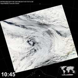 Level 1B Image at: 1045 UTC